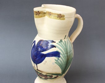 Antique Pugliese Ceramic Water Pitcher (circa 1890s)