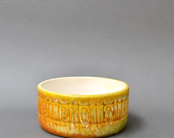 Vintage Italian Ceramic Bowl by Alessio Tasca (1962)