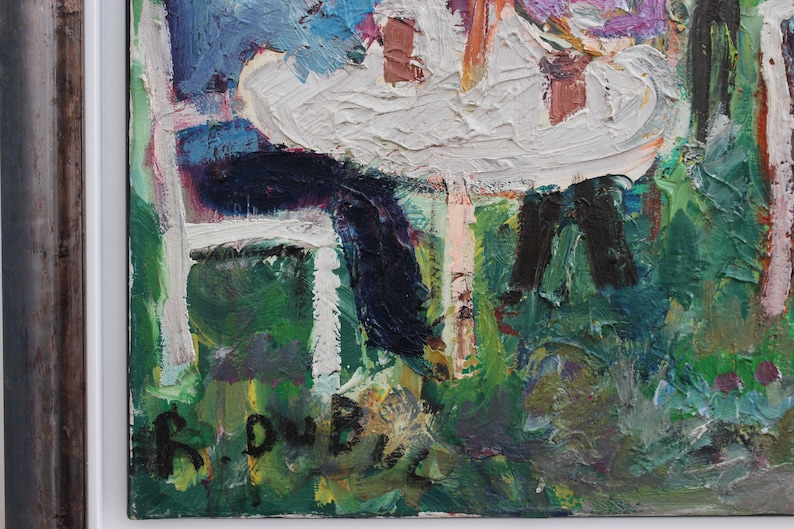 Lunch at Chez Louis #39 by Roland Dubuc circa 1970s Etsy UK