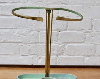 Mid-Century Modern Brass Umbrella Stand Attributed to Artes H&H Seefried Steppach (circa 1950s)