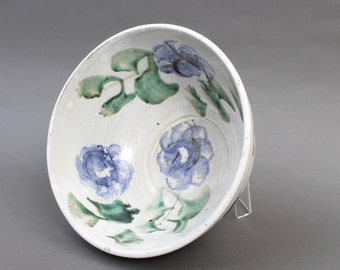 Mid-Century Decorative Ceramic Bowl by Albert Thiry (circa 1960s)