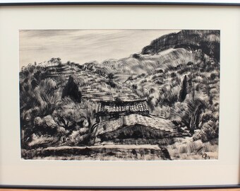Mediterranean Landscape II' by Pierre Dionisi (circa 1930s)