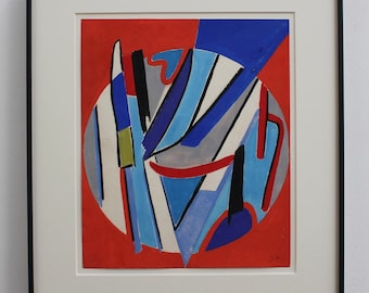 Composition with Circles' by James Pichette (circa 1970s)