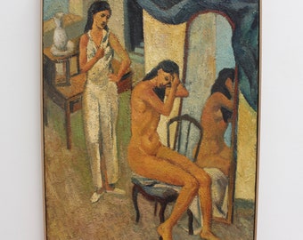 Woman in Front of the Mirror by Vincent Tailhardat (circa 1990s)