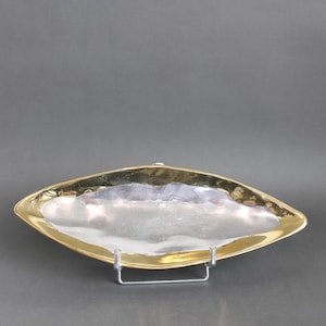 Brass and Aluminium Tray by David Marshall (circa 1990s)