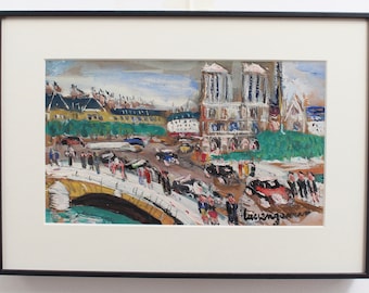 Notre Dame de Paris II' by Lucien Génin (circa 1930s)