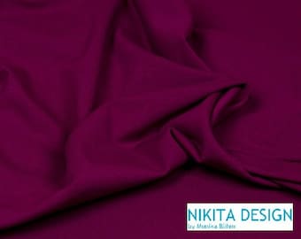 Hilco Jersey beere dunkelpink rotlila ÖKOTEX