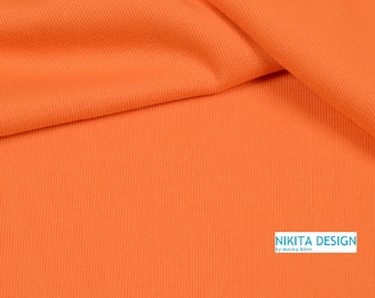 1m breit Hilco Bündchen orange ÖKOTEX