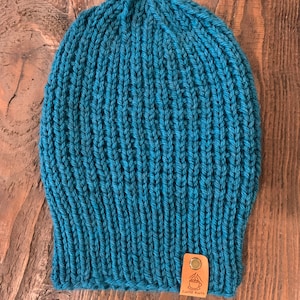 Unisex Knit Beanie/Hat Teal