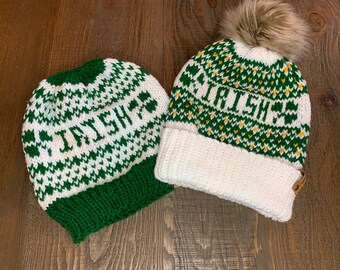 St Patrick’s Day Hat/Beanie, Irish Hat/Beanie