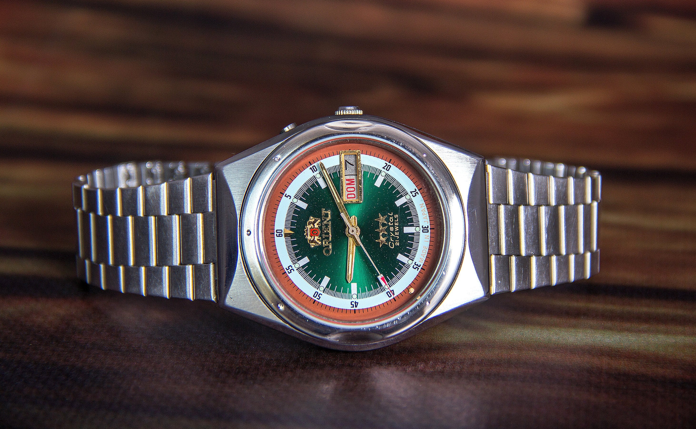 綺麗な稼働品ORIENT CAMEO MECHANICAL RING WATCH 綺麗な稼働品ORIENT