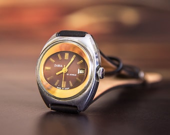 Zaria horloge mechanisch horloge dameshorloge USSR horloge polshorloge antiek horloge dameshorloge dameshorloge cadeau retro horloge vrouw zeldzaam horloge