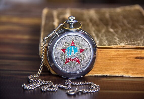 Soviet hotsell pocket watch