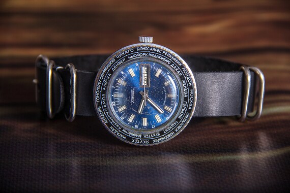 Raketa watch Raketa cities Mechanical watch USSR watc… - Gem