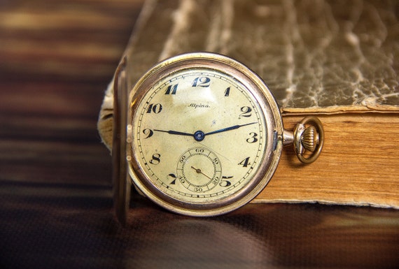 Alpina watch Alpina pocket watch Mechanical watch… - image 1