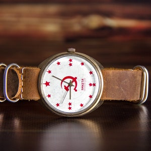 Raketa watch Mechanical watch Original watch USSR watch Collectible watch Vintage watch Gift for him Made in ussr Rare watch Mens watch