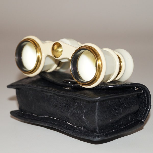 Binocular theatrical Vintage binoculars Made in ussr Soviet opera glasses Opera binoculars Soviet binoculars Cased binoculars USSR