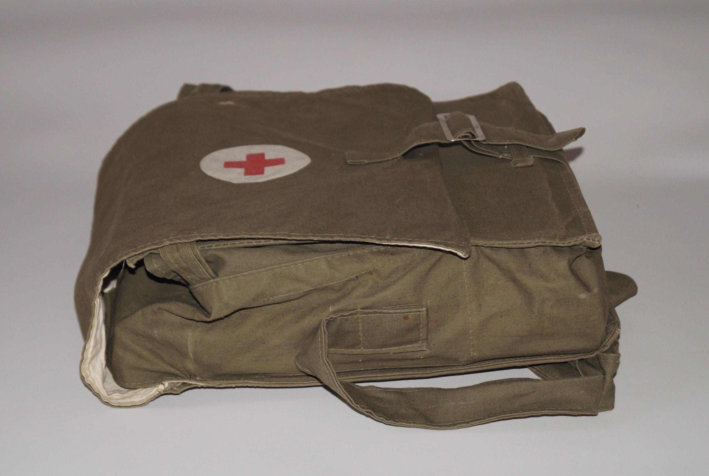 Vintage Military First Aid Medical Bag 1970-80s No Content Inside