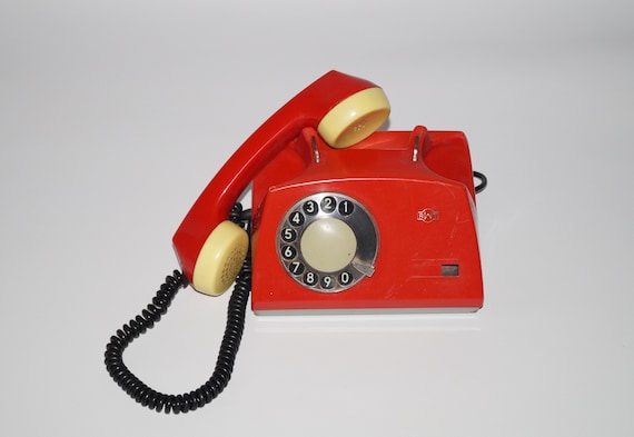 Soviet Telephone Old Phone Antique Phone House Phone Dial