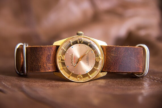 Langel Watch Mechanical Watch Vintage Watch Swiss Watch Langel