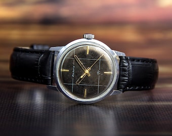 Raketa watch Mechanical watch Soviet watch Rare watch Collectible watch Vintage watch Original watch Made in ussr Gift for him