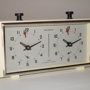 Chess clock Jantar Table chess clock Chess ussr Cloaks chess Game clock Working chess clock Retro table clock Old chess clock Made in ussr