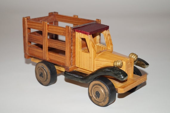 retro wooden toys