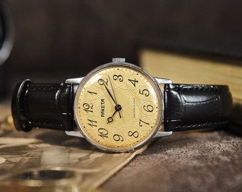 Raketa watch Vintage Mens Mechanical watch Original Retro watch Gift for him Good working condition 1970-80s