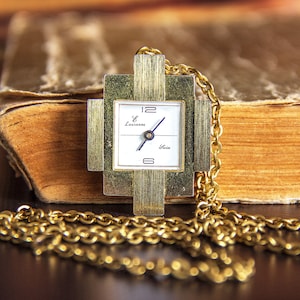 Lausanne watch Pendant watch Swiss watch Mechanical watch Women watch Necklace watch Ladies watch Ladies vintage watch Original swiss watch