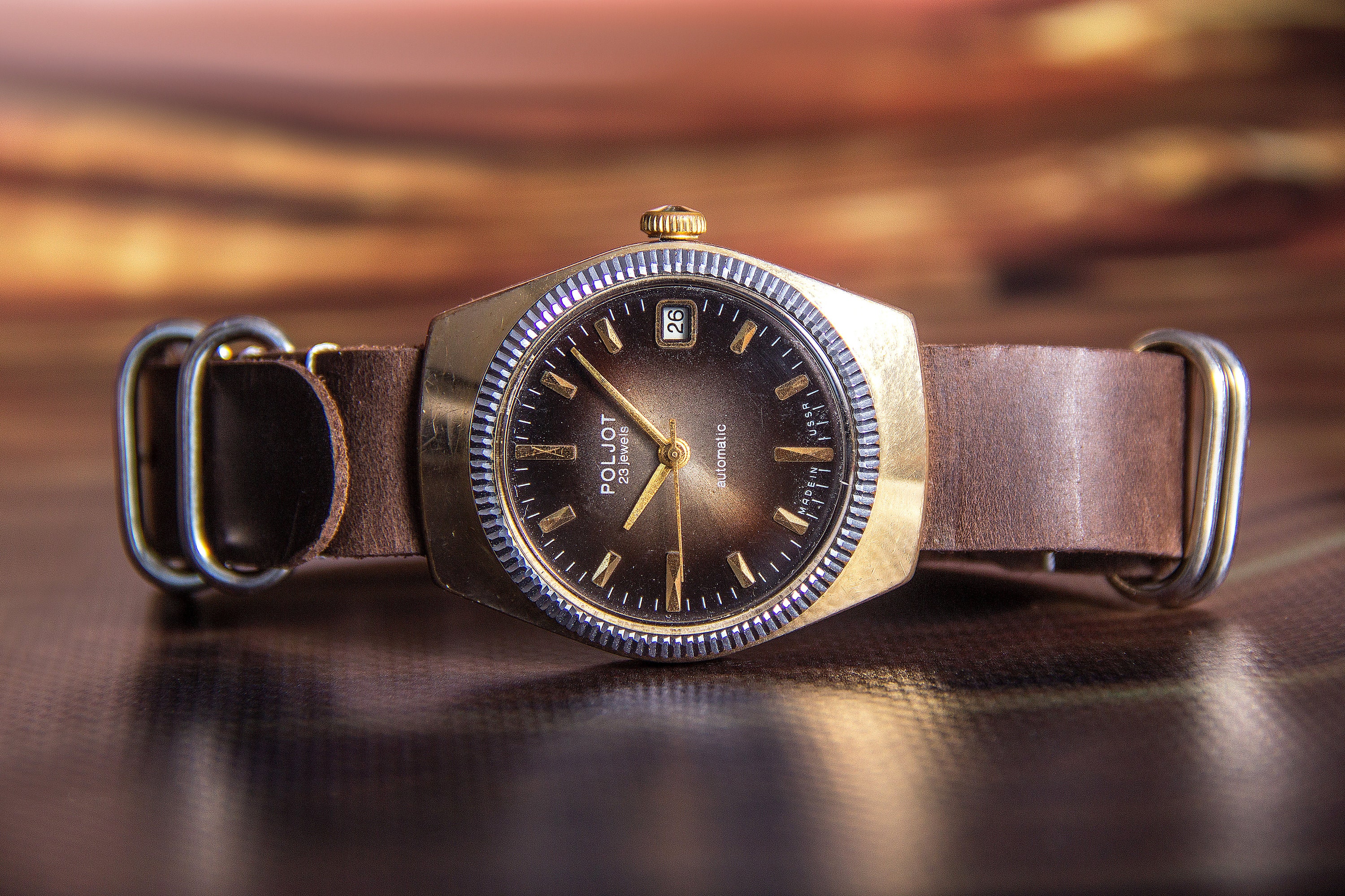 poljot mechanical watch