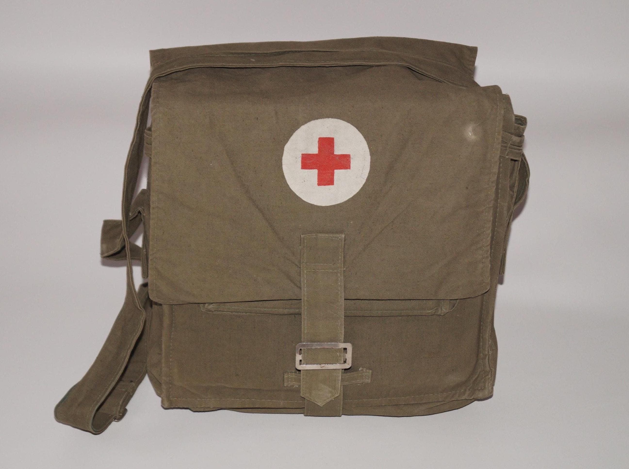 Vintage Military First Aid Medical Bag 1970-80s No Content Inside