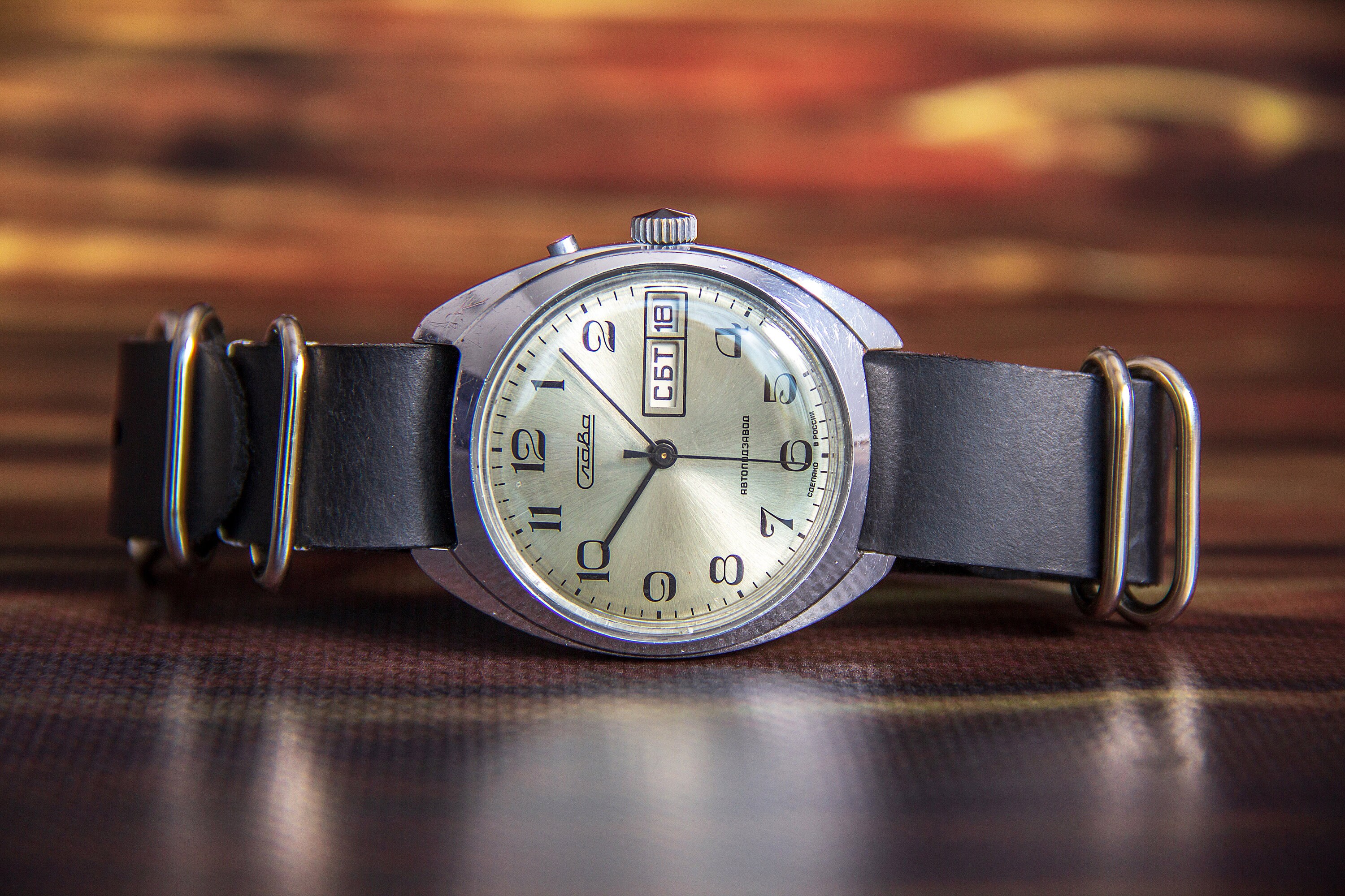 Slava automatic best sale watch