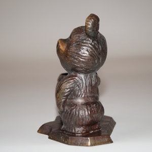 Bear figure Soviet Bear figure Collection figure Made in ussr Gift figure Metal sculpture Gift for him Bronze Bears Vintage metal Bear image 7