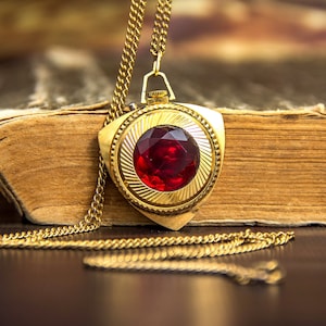 Zarja watch Pendant watch Mechanical watch Womens pendant Ladies watch Necklace watch Watch pendant Ladies vintage watch Watch for woman