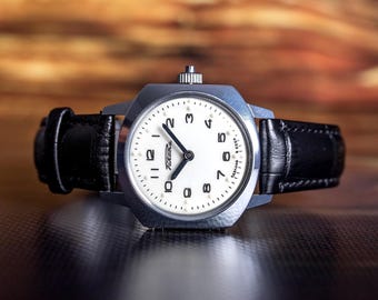Raketa watch (New) Blind people watch Soviet Mechanical watch Vintage rare Mens collectible watch Made in ussr Gift for him 1970-80s