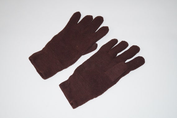 Warm gloves Retro gloves Old gloves Soviet gloves… - image 2