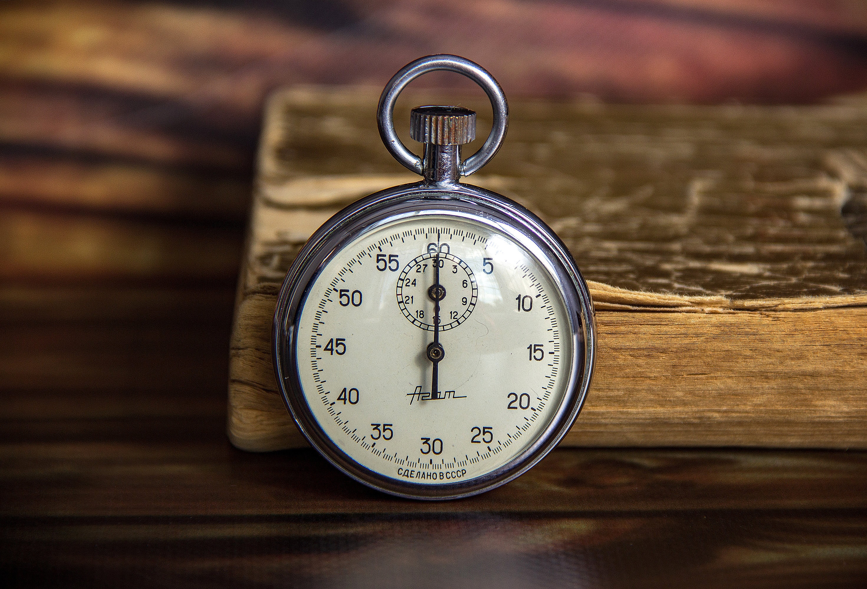 Stopwatch Ussr Mechanical Stopwatch Old Stopwatch Made in