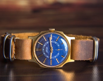 Reloj Zim - Pobeda, reloj mecánico, reloj de la URSS, reloj original, reloj vintage, fabricado en la URSS, reloj raro, reloj de colección, regalo para él, reloj antiguo