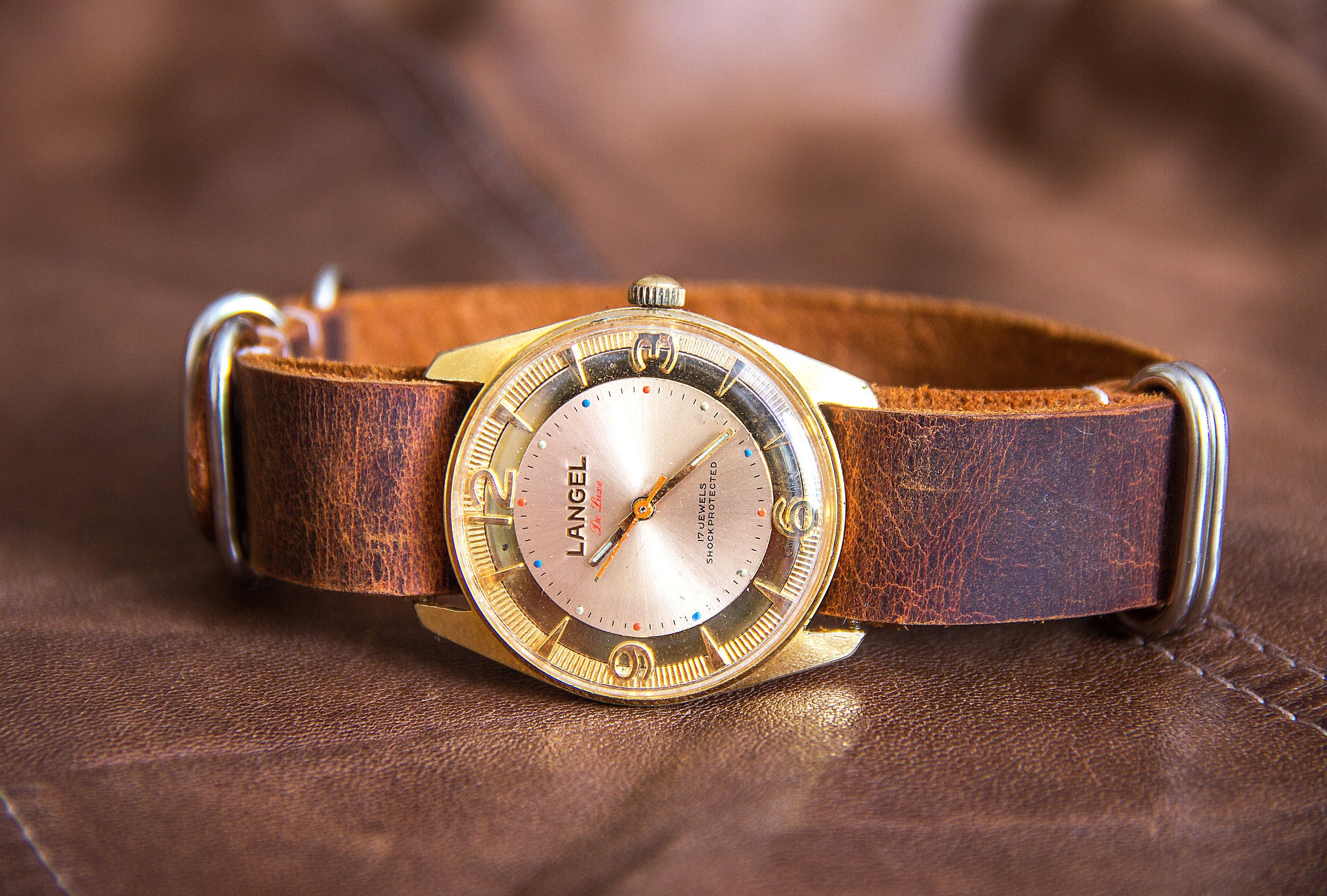 Lonville Langendorf LWC SWISS スイス　アンティーク Langel Watch Mechanical Watch Vintage Watch Swiss Watch Langel