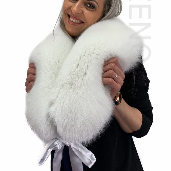 fur collar shawl