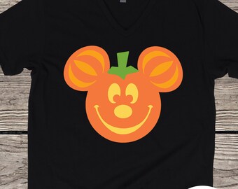 Pumpkin Mickey // Halloween Mickey // Classic Minnie & Mickey // Not So Scary Halloween // Disney Shirts // Disney World // Disney Vacation
