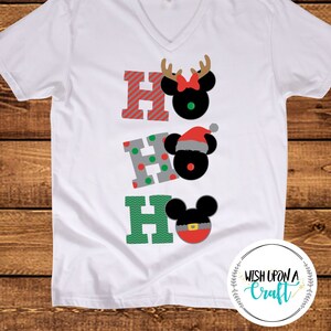 Mickey Ho Ho Ho // Santa Claus // Disney Christmas // White Christmas // Disney World // Disneyland // Disney Holidays // Merry Christmas