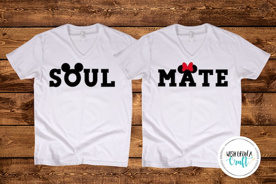 minnie mouse and mickey mouse couple shirts