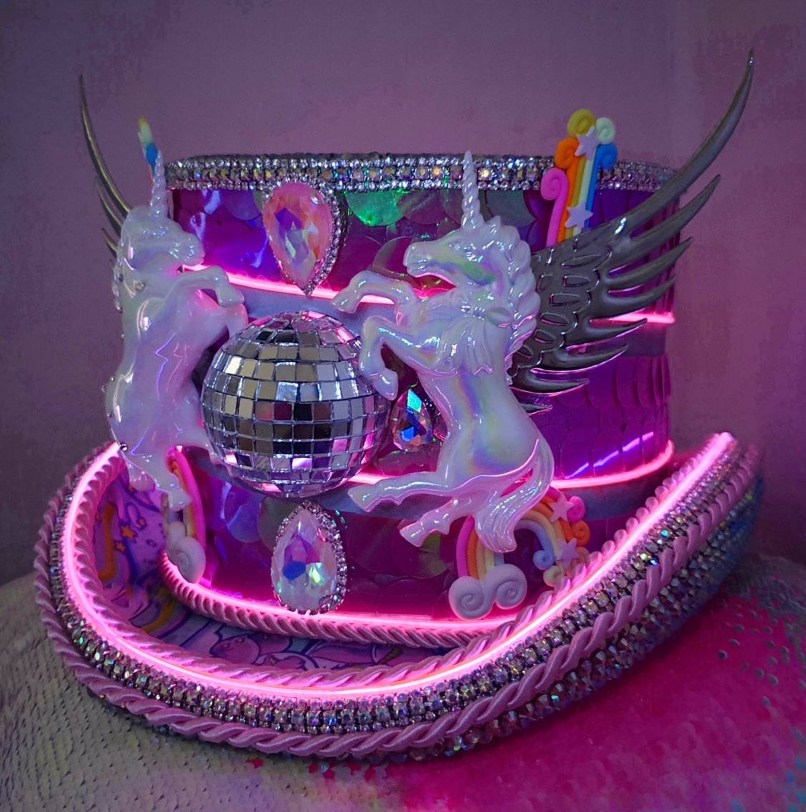 Custom Made Top Hat...custom Build to Your Choice Incls Etsy