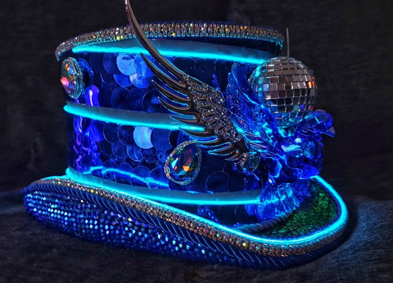 Custom Made Top Hat...custom Build to Your Choice Incls Etsy