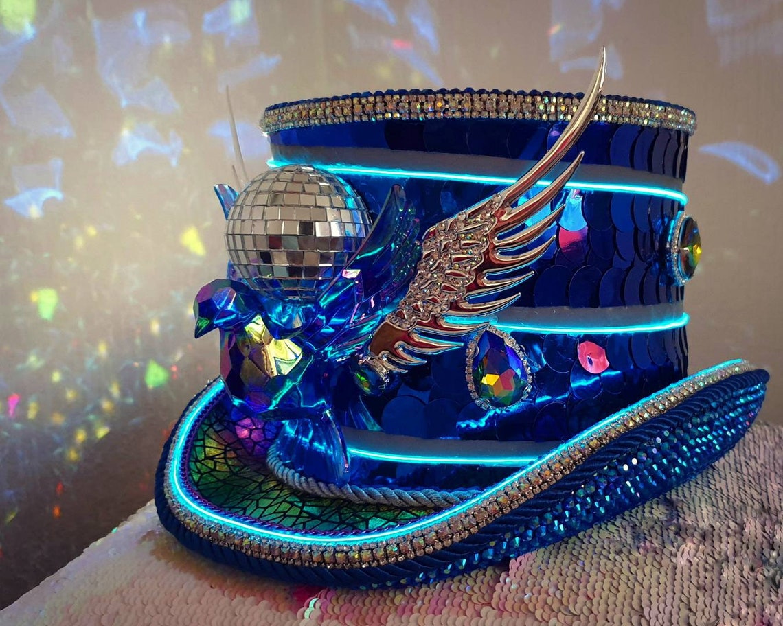 Custom Made Top Hat...custom Build to Your Choice Incls Etsy