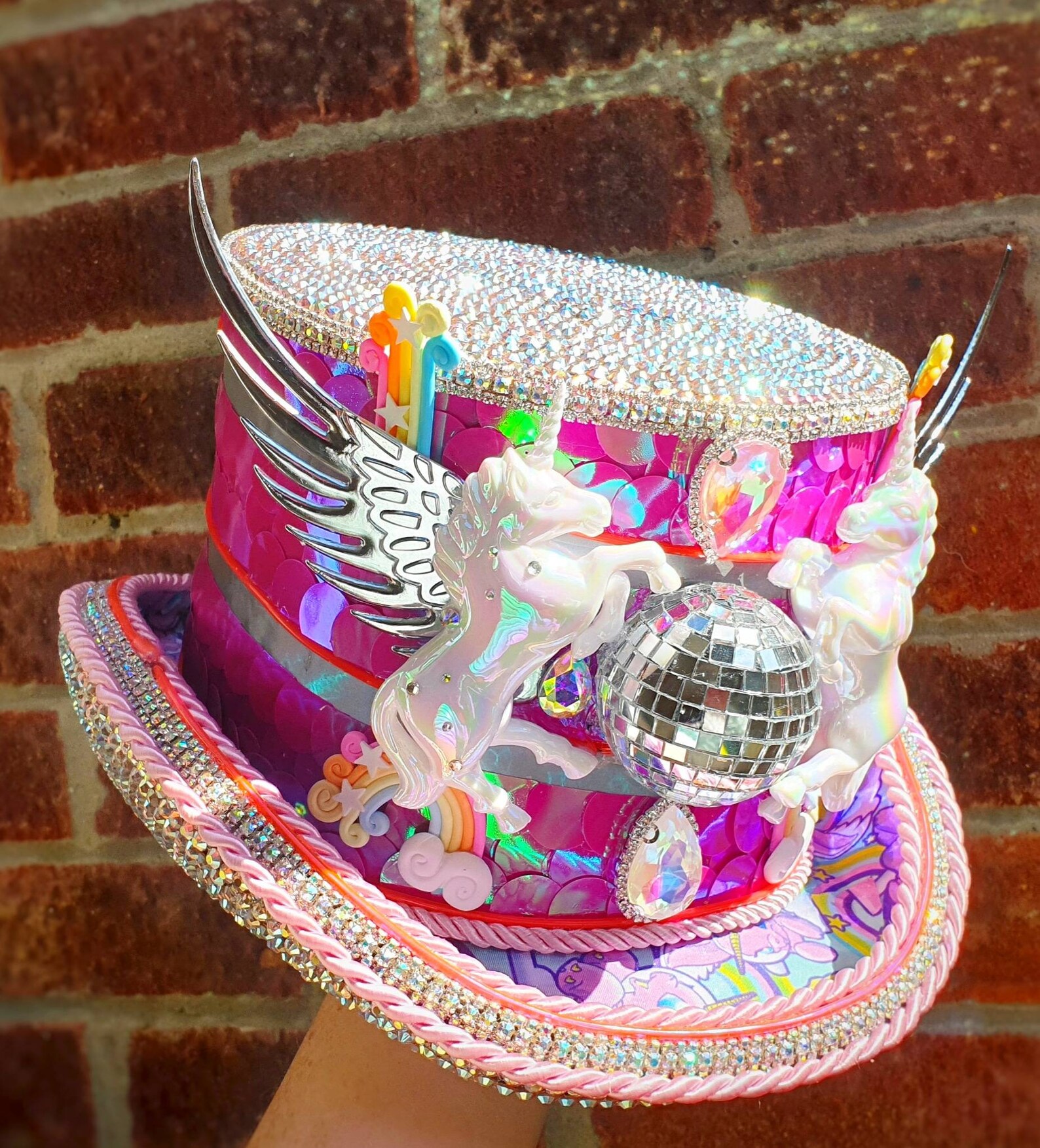 Custom Made Top Hat...custom Build to Your Choice Incls Etsy