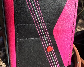Passport Wallet: Leather Girl Pride