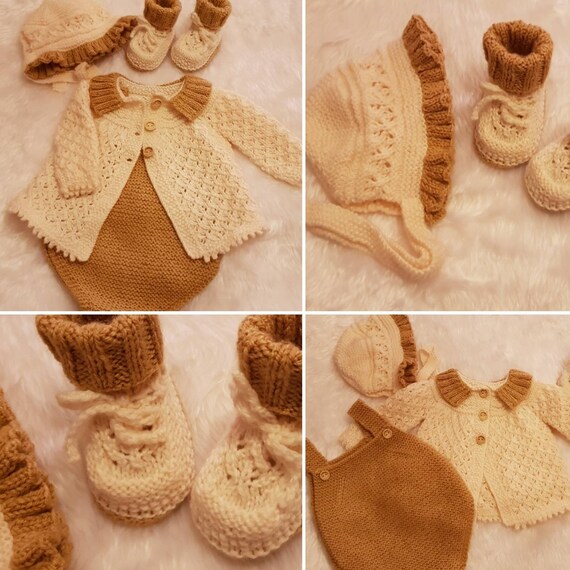 etsy knitted baby clothes