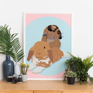 Animal Portrait / Custom Drawing / Pets / Custom Drawing